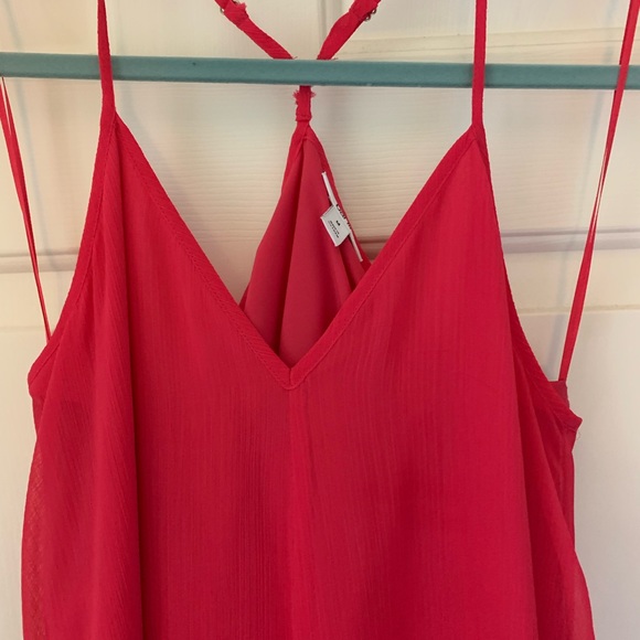 Fuchsia Mid Length Wedding Guest Dress - Picture 4 of 5